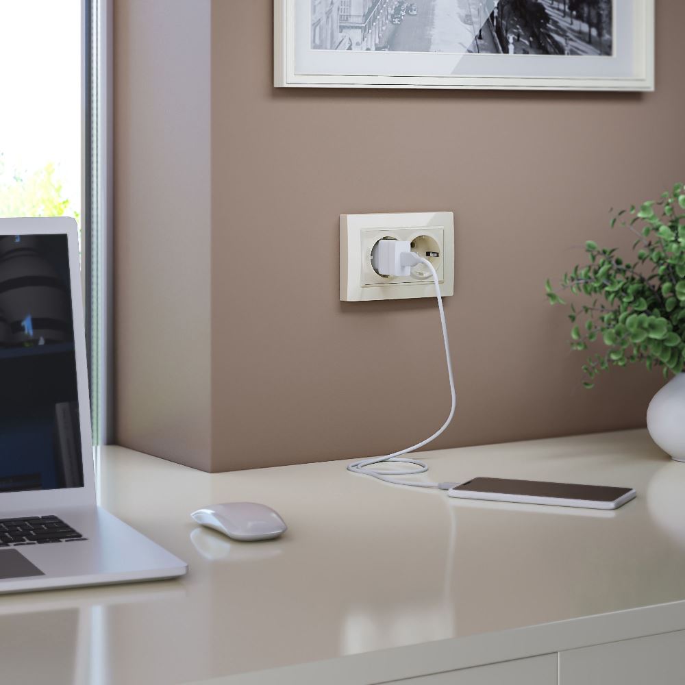 Рамка для двойной розетки Werkel Snabb basic Слоновая кость W0082003 — изображение 2