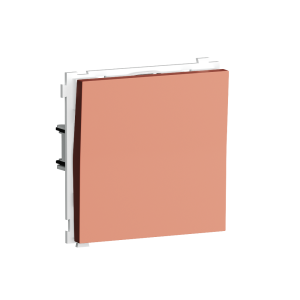 Выключатель одноклавишный встраиваемый Donel R98 Коралл матовый DA10100-DA29645