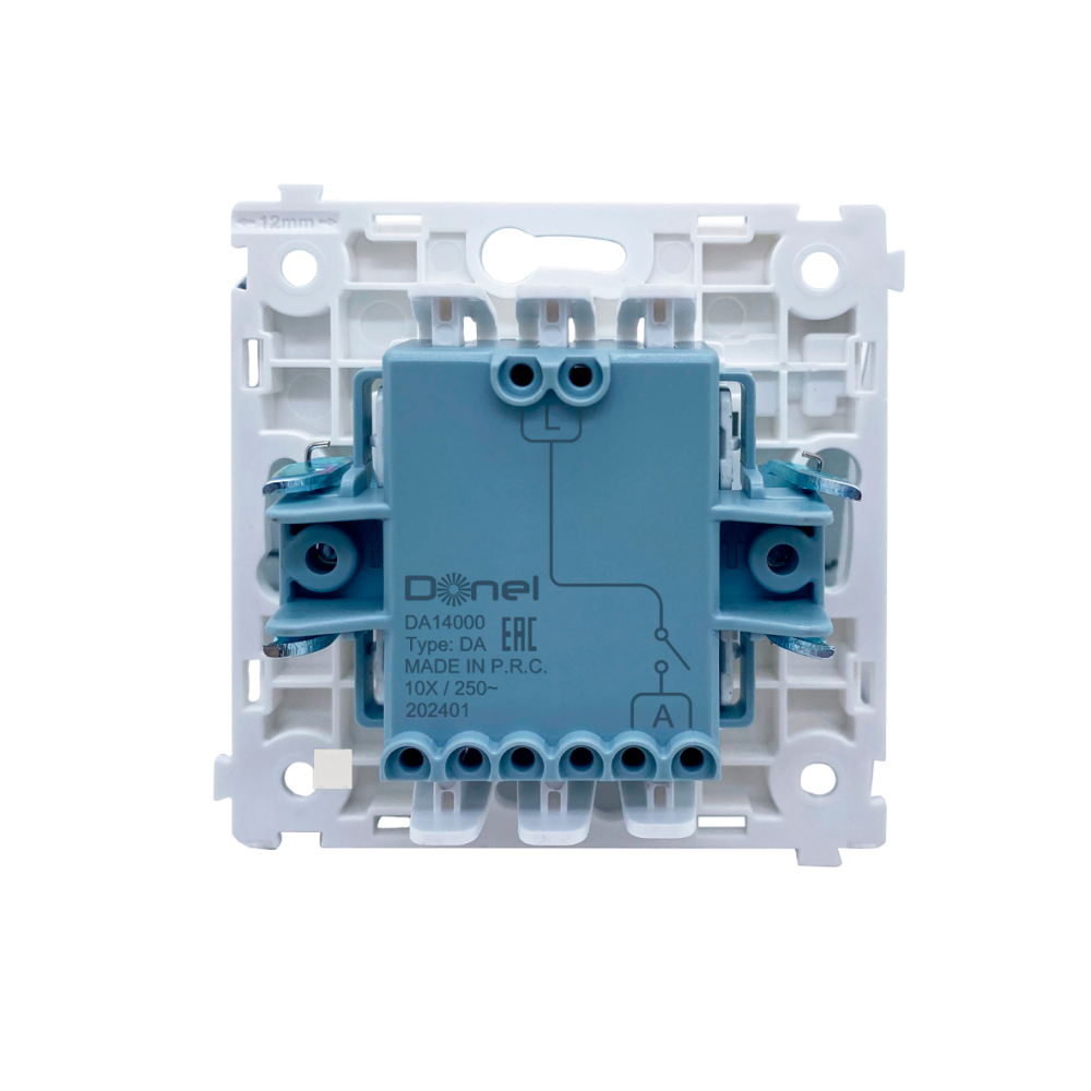 Выключатель электронный карточный встраиваемый Donel R98 Карбон матовый DA14000-DA59030 — изображение 5