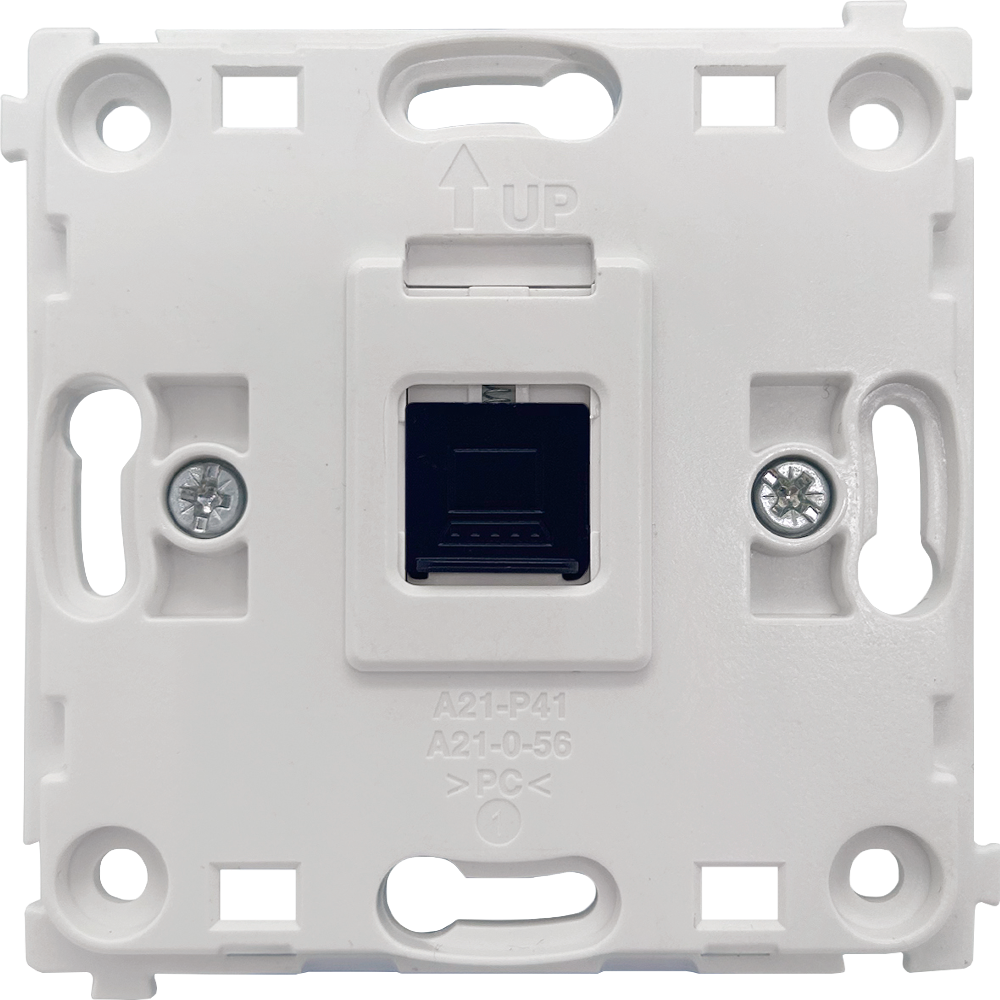 Розетка встраиваемая Ethernet Donel R98 RJ45 cat.6 Белый матовый DA16200-DA83933 — изображение 3