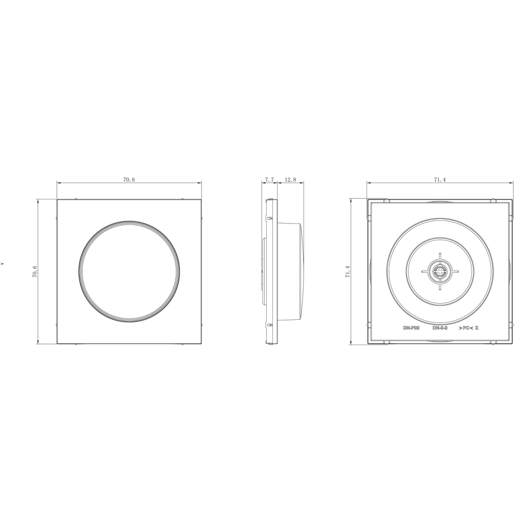 Диммер Donel R98 Triac с доп. входом Алюминий матовый DDIM300LED-DA65026 — изображение 3