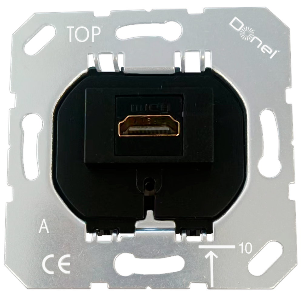 Розетка встраиваемая HDMI Donel R98 2.0a Изумруд матовый STRS20A-DA27639 — изображение 4