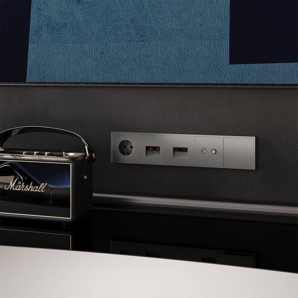 Заглушка Voltum S70 с суппортом Титан VLS080106 — изображение 4