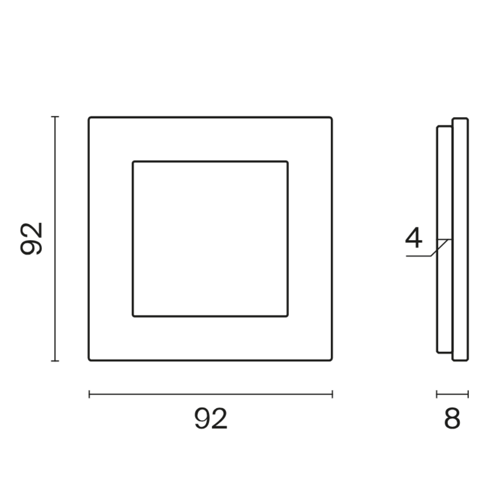 Рамка стеклянная Voltum S70 на 1 пост Шелк глянцевый VLS110104 — изображение 3