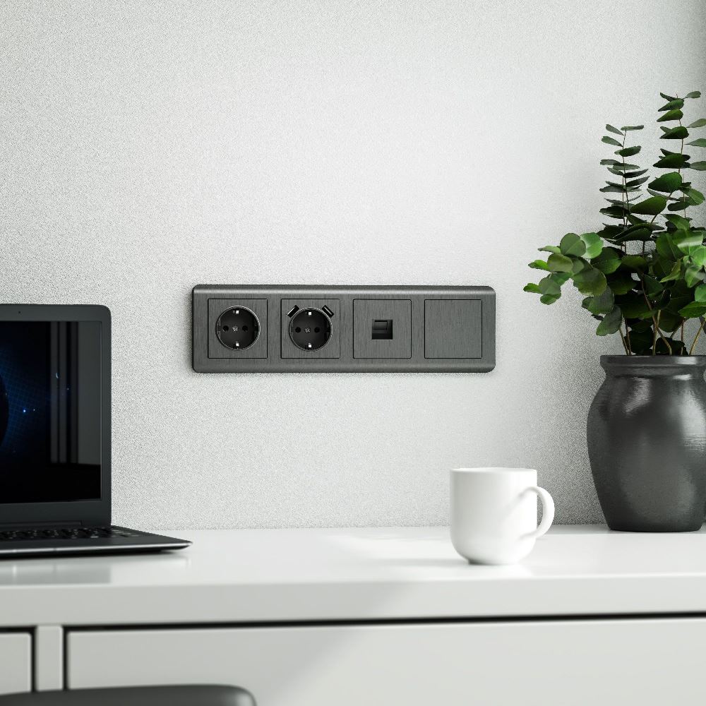 Заглушка Werkel Графит рифленый W1159204 — изображение 2