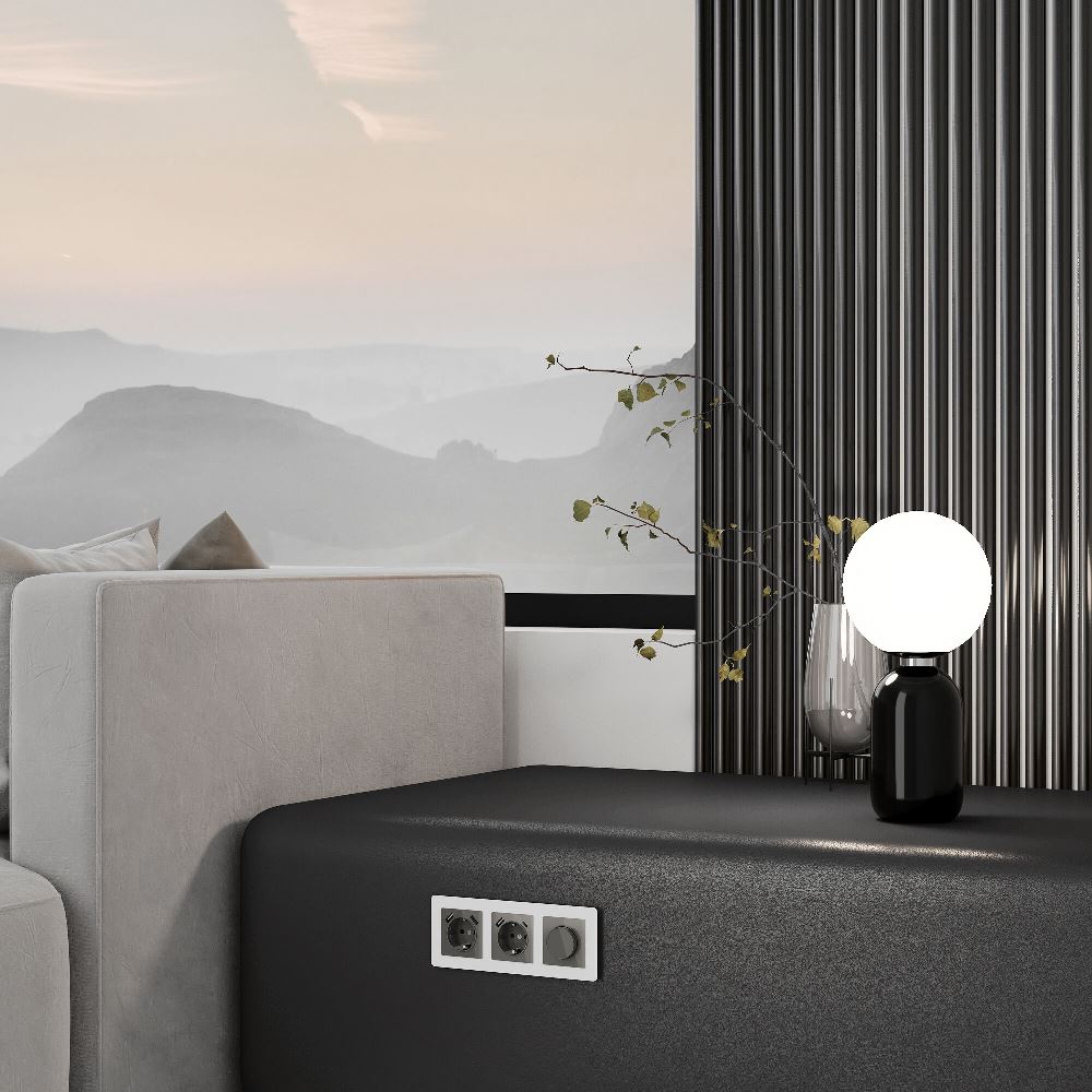 Накладка для розетки Werkel USB Графит W1179544 — изображение 2